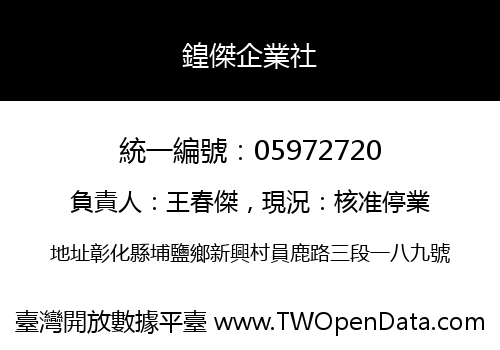 鍠傑企業社
