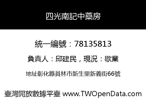 四光南記中藥房