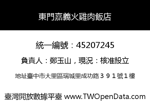 東門嘉義火雞肉飯店