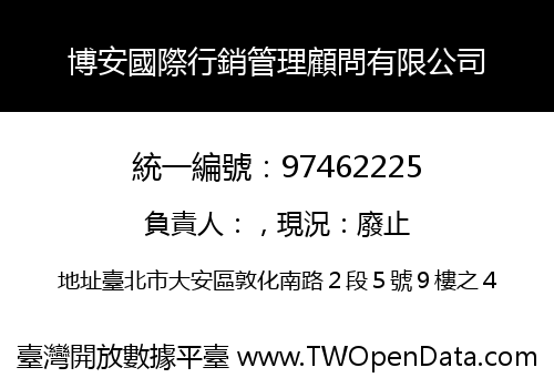 博安國際行銷管理顧問有限公司