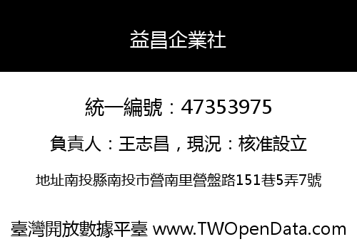 益昌企業社