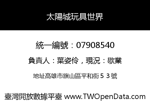 太陽城玩具世界