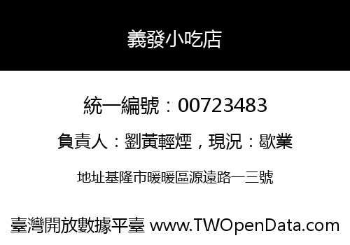 義發小吃店