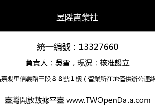 昱陞實業社
