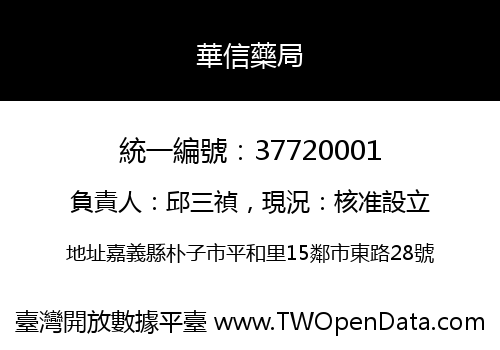 華信藥局