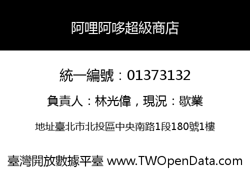 阿哩阿哆超級商店