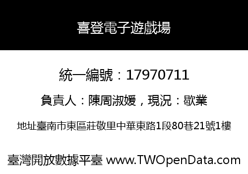 喜登電子遊戲場