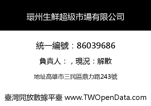 環州生鮮超級市場有限公司