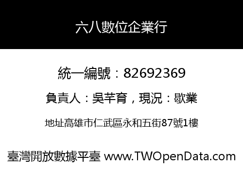 六八數位企業行