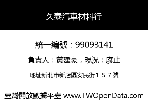 久泰汽車材料行