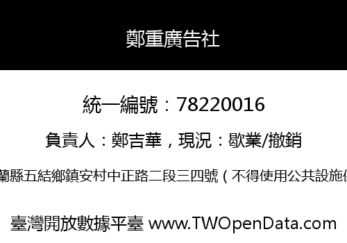 鄭重廣告社