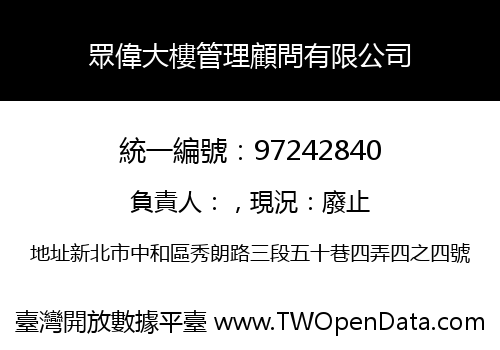 眾偉大樓管理顧問有限公司