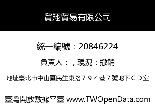 貿翔貿易有限公司