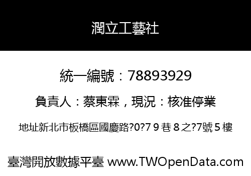 潤立工藝社