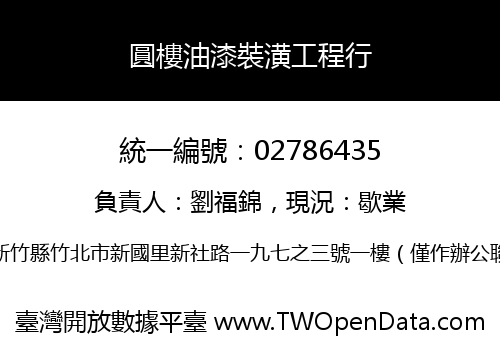 圓樓油漆裝潢工程行
