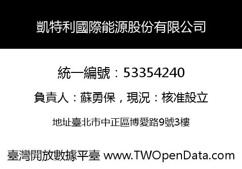 凱特利國際能源股份有限公司