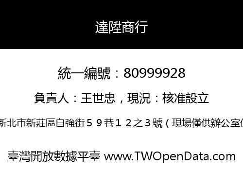 達陞商行