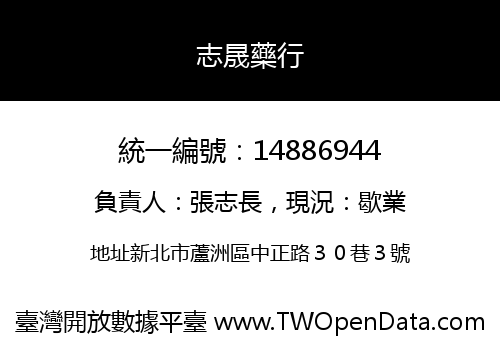 志晟藥行
