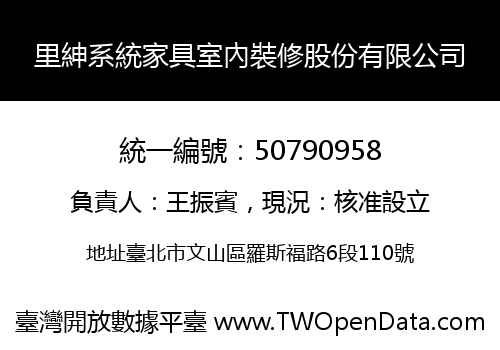 里紳系統家具室內裝修股份有限公司