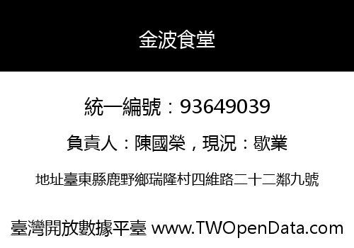 金波食堂