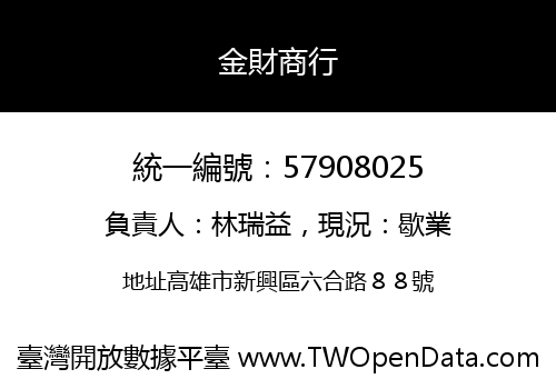 金財商行