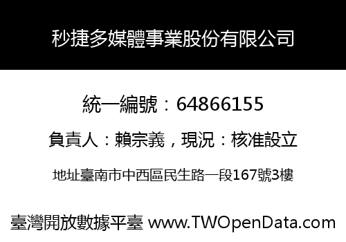 秒捷多媒體事業股份有限公司
