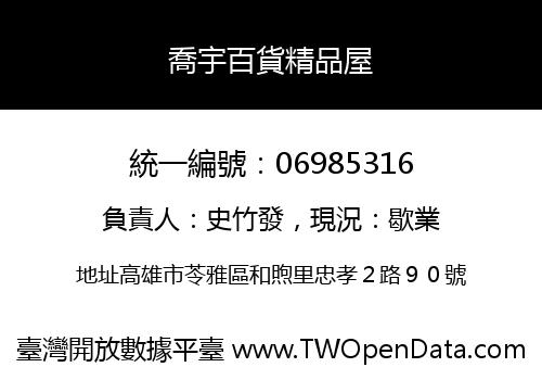 喬宇百貨精品屋