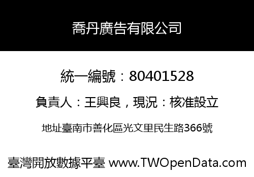 喬丹廣告有限公司