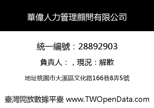 華偉人力管理顧問有限公司