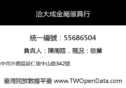 洽大成金屬傢具行