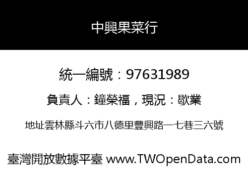 中興果菜行