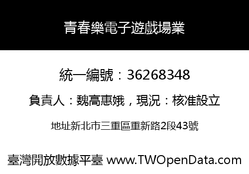 青春樂電子遊戲場業