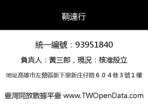 鞝達行