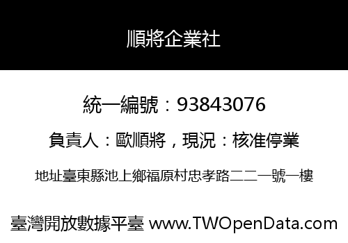 順將企業社