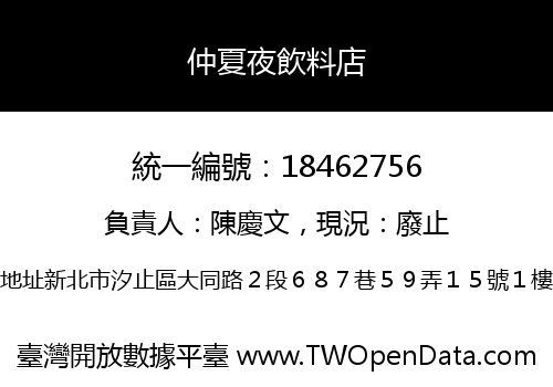 仲夏夜飲料店