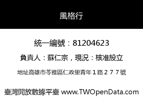 風格行