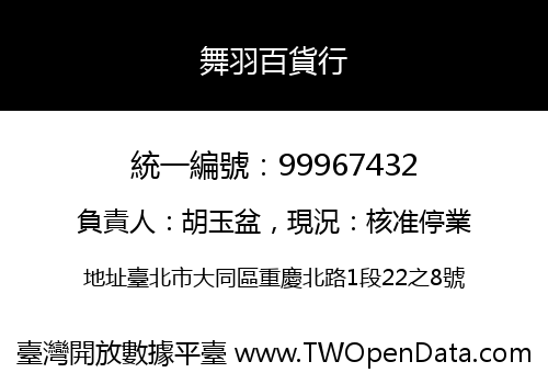 舞羽百貨行