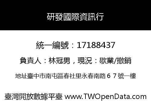 研發國際資訊行