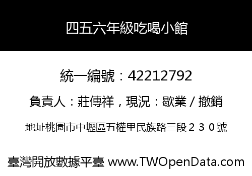 四五六年級吃喝小館