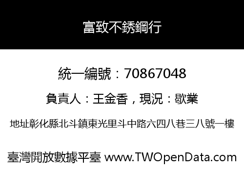 富致不銹鋼行