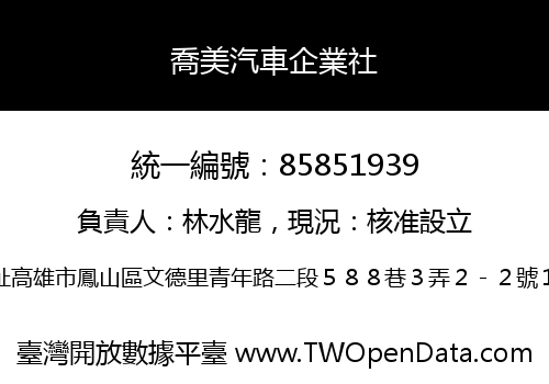 喬美汽車企業社
