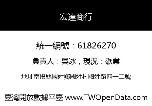 宏達商行