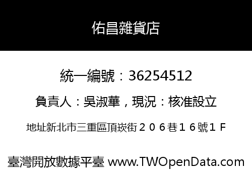 佑昌雜貨店