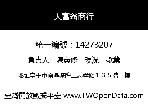 大富翁商行