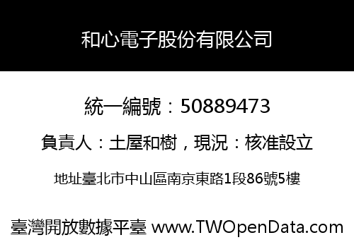 和心電子股份有限公司