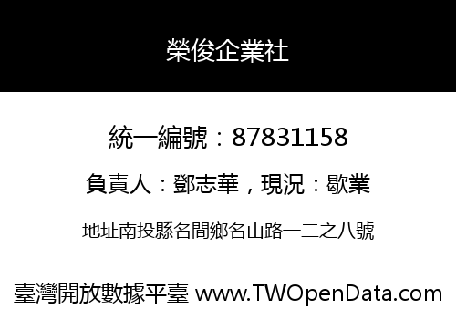 榮俊企業社