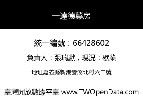 一達德藥房