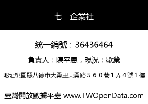 七二企業社
