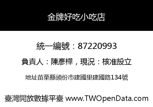 金牌好吃小吃店