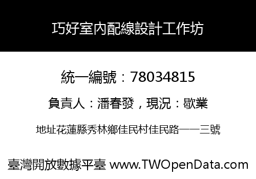 巧好室內配線設計工作坊